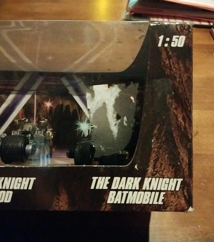 Hot Wheels 3-Pack Batmobile Batman Begins Bat-Pod Tumbler Dark Knight 1:50 Scale - Picture 10 of 11