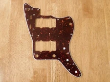 PICKGUARD BROWN TORTOISE SHELL 4 PLY FOR FENDER JAZZMASTER 