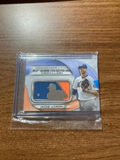 2022 Topps Series 1 MLB Logo Medallion Commemorative Relics Jacob deGrom