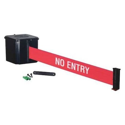 Retracta-Belt Wm412sb15-Ne-Re Retractable Belt Barrier,15 Ft.,No Entry