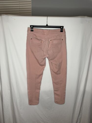 Democracy Ab Technology Jeans 8 hellrosa Midrise Knöchel schlankmachende Taschen - Bild 6 von 10