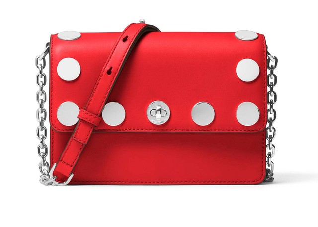 michael kors small red purse