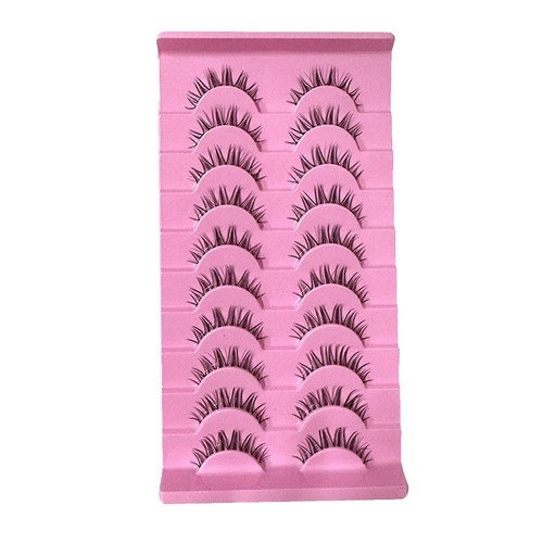 10 Pairs of HardStem False Eyelashes Manga Little Devil Fake Eyelashes GX - Picture 19 of 19