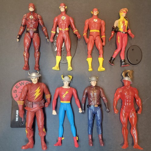 DC DIRECT COLLECTIBLES FLASH LOT COMICS UNIVERSE CLASSICS MULTIVERSE dc-direct-collectibles-flash-lot-comics-universe-classics-multiverse