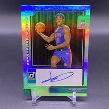 Holo! 🚨2022-23 Donruss Jalen Duren RC Signature Series Pistons Rookie Auto !