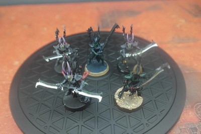 Pre-Loved Drukhari Incubi Warriors One Broken Arm Warhammer 40k
