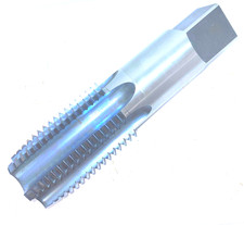 56mm-5.5 Plug Tap, TiCN Coated High Speed Steel , USA Made (UF-8-K-4)