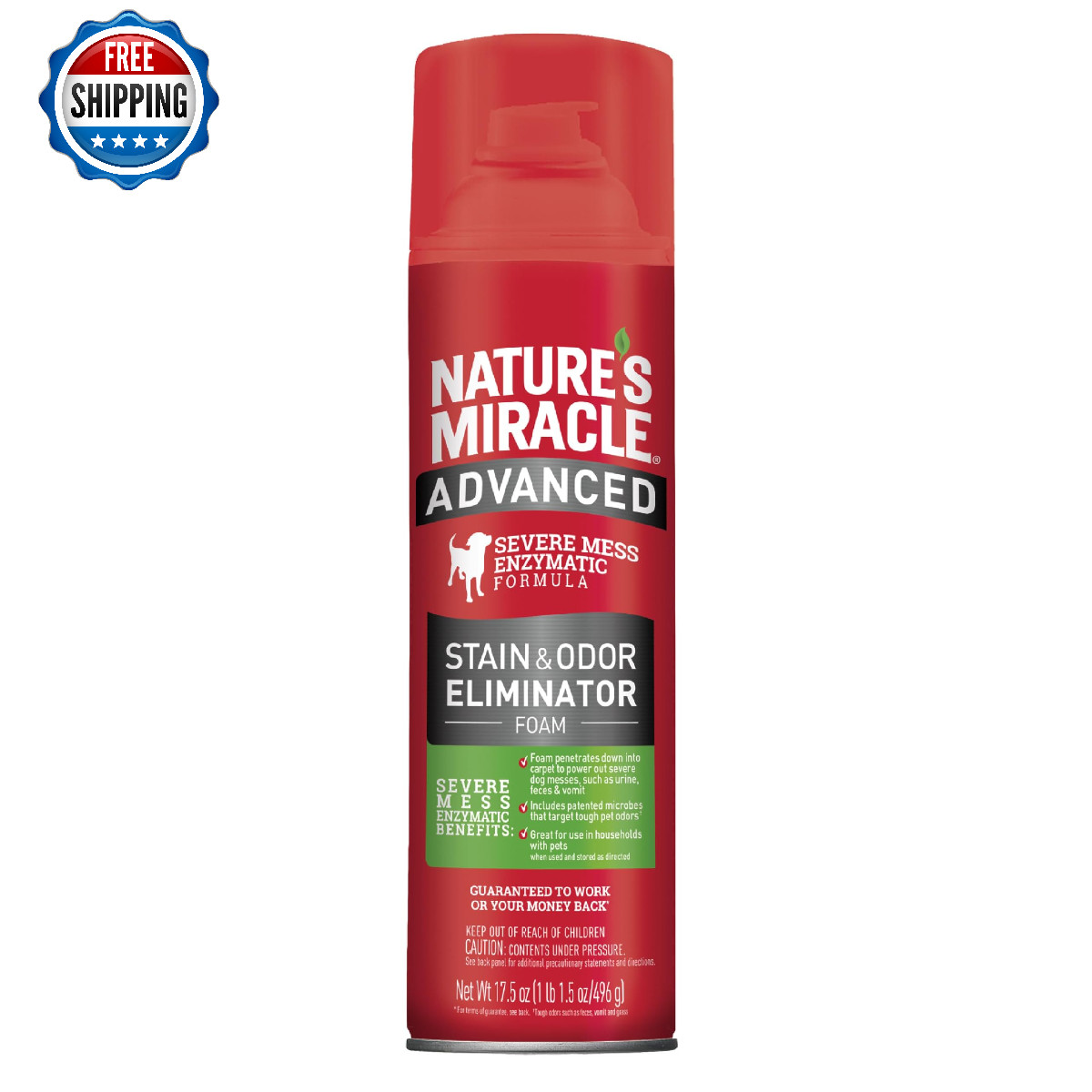 Nature's Miracle Advanced Dog Stain & Odor Eliminator Severe