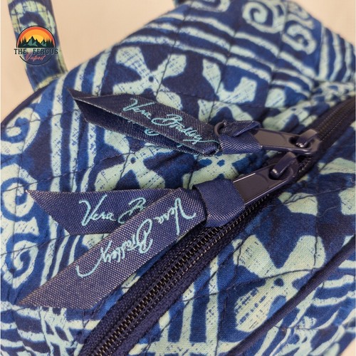 VERA BRADLEY Campus Tech Mochila Cartera de Trabajo Universitario AZULEJOS CUBANOS Azul - Imagen 18 de 18