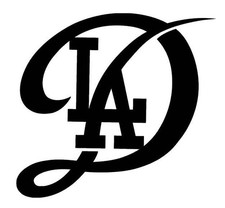Vinyl Decal Car Truck Sticker Wall Baseball MLB - Los Angeles Dodgers Logo v5