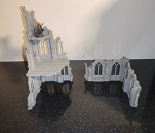 Wargaming Terrain Modular Ruined Building Compatible With Warhammer 40k/Tabletop