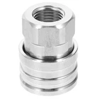  1/4 Thread Stainless Steel Connector Garden Hose Pressure Washer Adapter