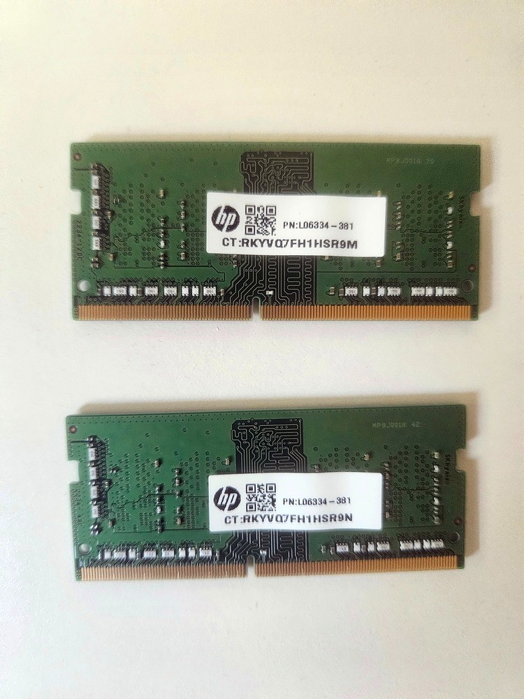 Memoria RAM DDR4 16GB 2x8GB SODIMM 3200 MHz 64 bits
