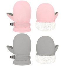Olreco Toddler Snow Gloves Baby Mittens 6-12 Months Toddler Gloves Waterproof...