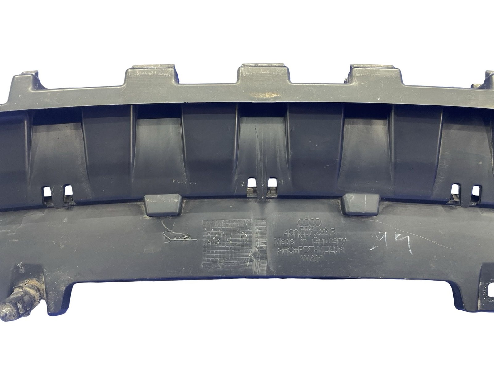 2017-2023 AUDI R8 V10 4S FRONT LOWER BUMPER SHIELD COVER PANEL PLATE 4S0807233B