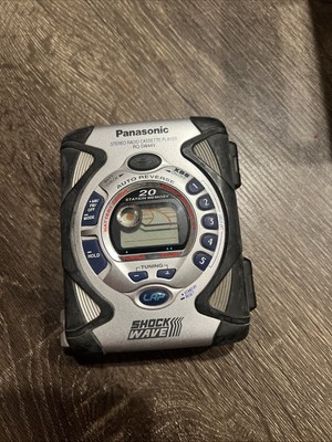 Panasonic RQ-SW44V Shock Wave AMFM Radio works cassette does not