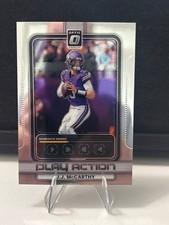 2025 Panini Donruss Optic - JJ McCarthy Play Action #9 Vikings