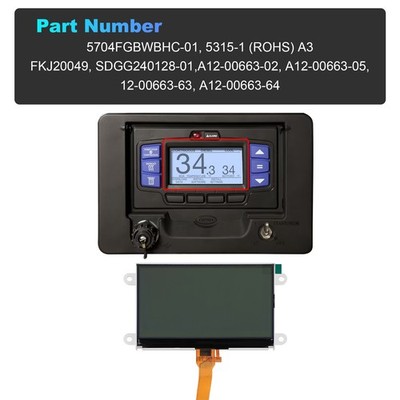 Display for Carrier Transicold X4 7500 7300 X3 2500 Vector 8500 8600 APX Module
