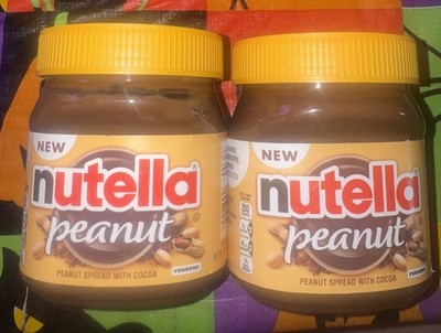 Nutella Peanut Spread With Cocoa 13oz / 6 Jars / New Release exp 2027 lot 6 pack