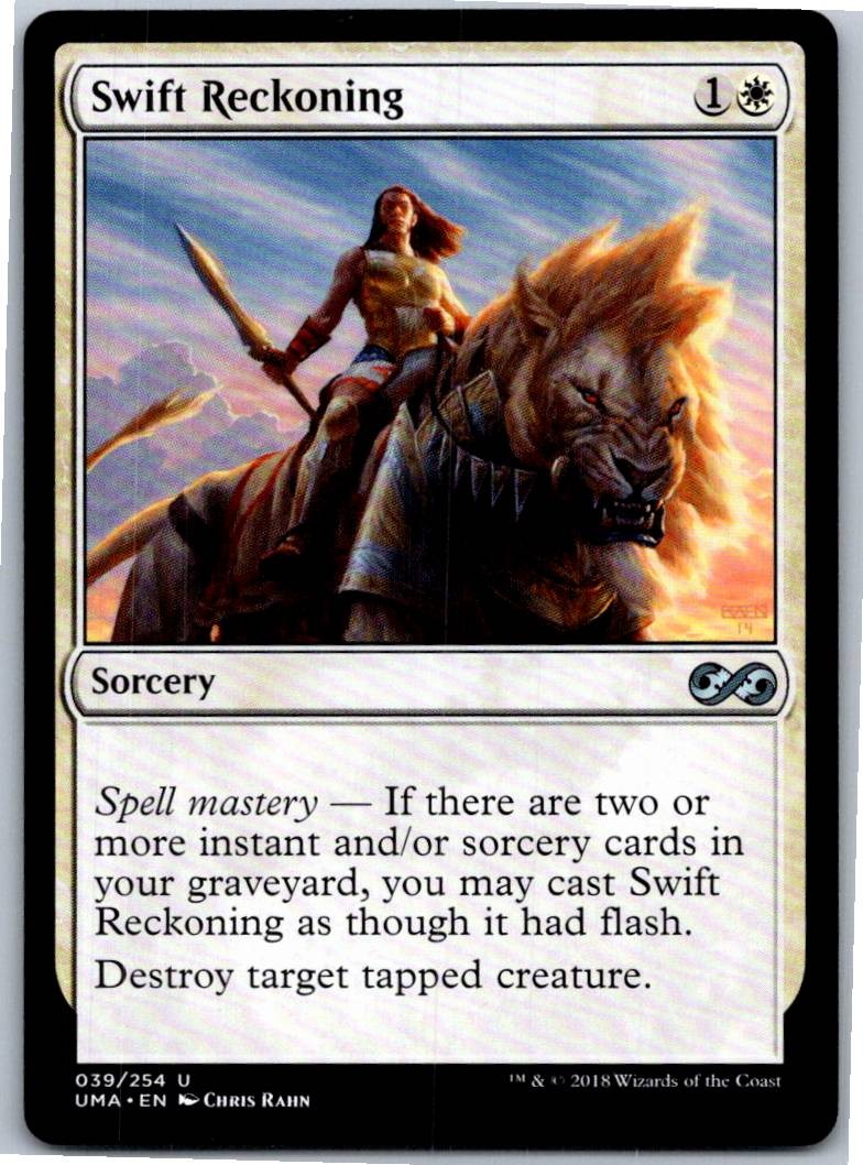 Swift Reckoning U 39 Ultimate Masters NM