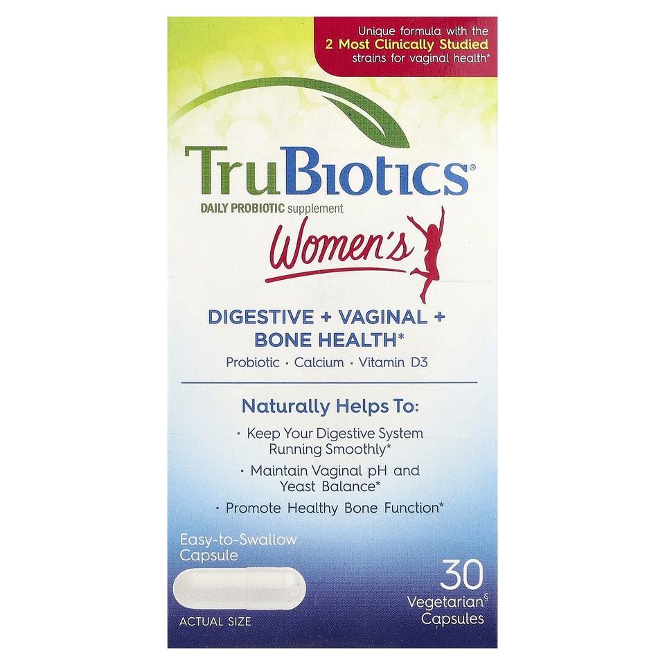 Women's Digestive + Vaginal + Bone Health , 30 Vegetarian Capsules
