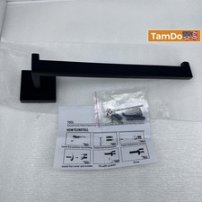 Bathroom Wall Mounted Towel Bar, Stainless Steel, Modern Design, Easy Install