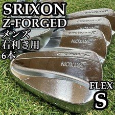 Dunlop SRIXON Z-FORGED Irons 5-PW 6 Piece Dynamic Gold S200 Stiff Flex RH Used