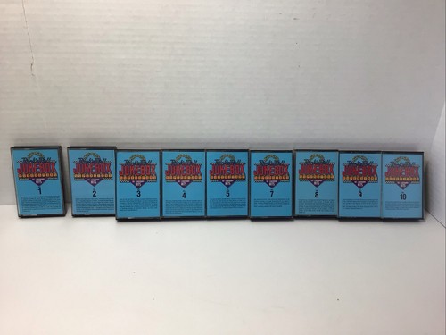 Lot of 9 Rock'n'Roll Jukebox Superstars 101 Legendary Hits Cassettes 1-5, 7-10 - Picture 2 of 12