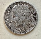 1959-D Roosevelt Dime. 90% Silver. F-VF Condition. Charity Auction/Animal Rescue — photo 1