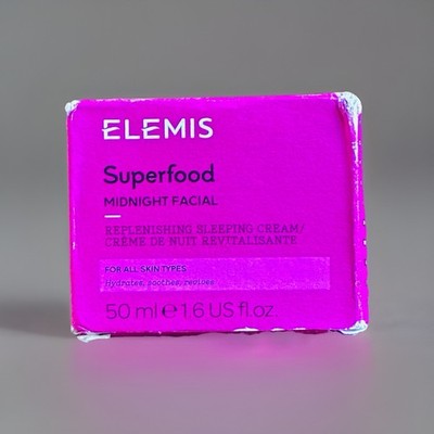 Elemis Superfood Midnight Facial by Elemis, 1.6oz Replenishing Sleeping Cream