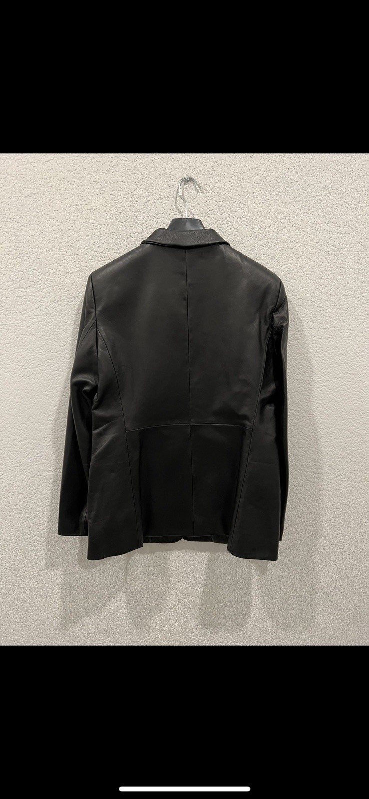 NWT Uterque Limited COS Leather Jacket Blazer Coat Massimo Dutti Sis Store L image 5