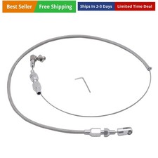 24 Braided Stainless Steel Universal Throttle Cable Kit