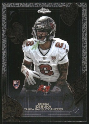 2025 Topps Chrome Fortune 15 #F1521 Emeka Egbuka - FB
