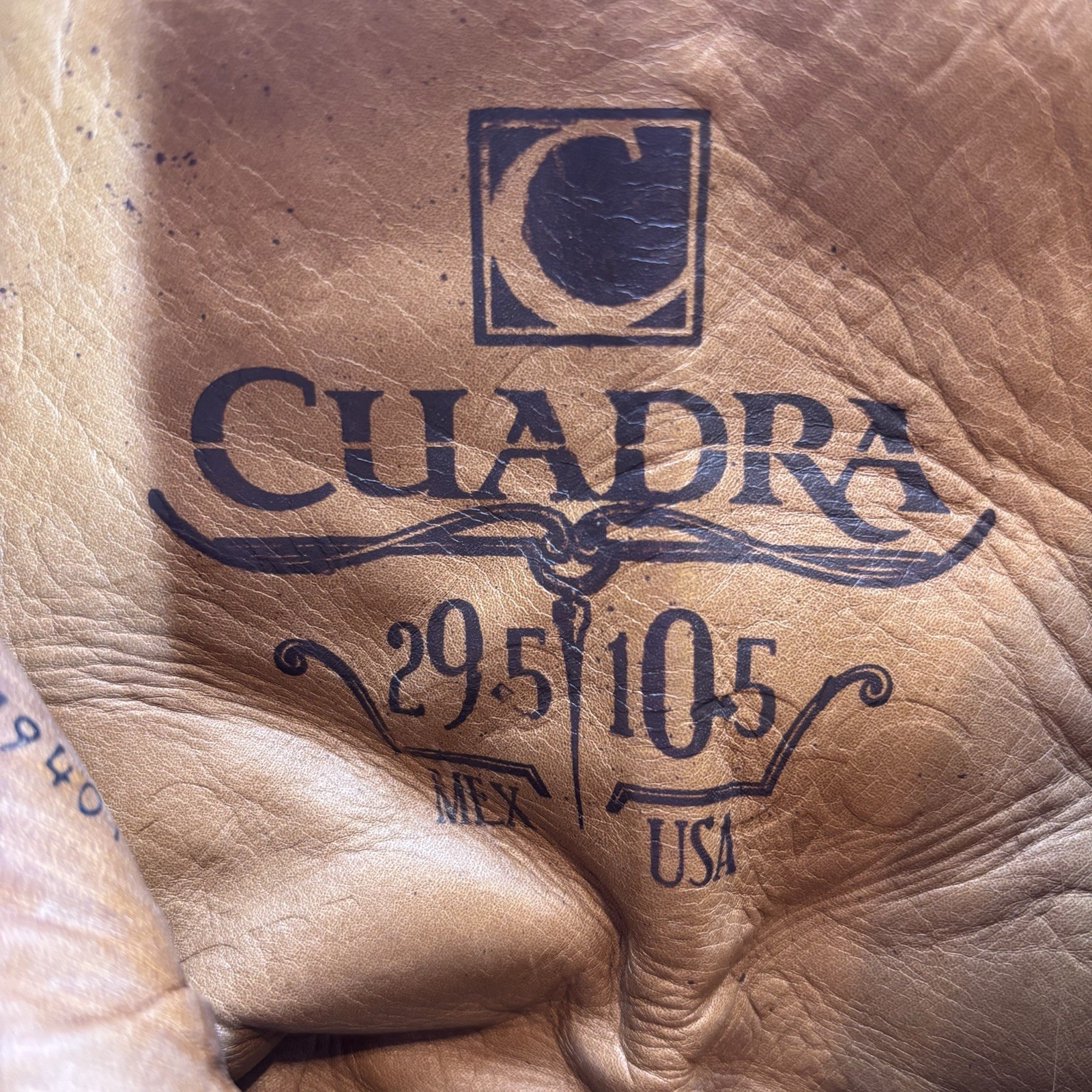 Cuadra Brown Half Python Boots Side Zip Rubber So… - image 13