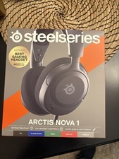 SteelSeries Arctis Nova 1 WIRELESS Gaming Headset Black 3.5mm Retractable Mic