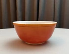 Vintage PYREX - 4 QT. - #404 FLAMEGLO Orange Ombré Mixing Bowl