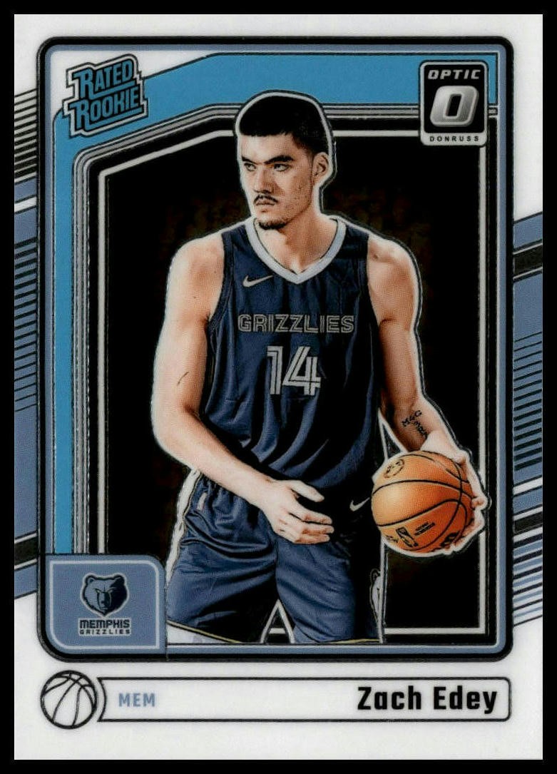 2024-25 Donruss Optic #288 Zach Edey