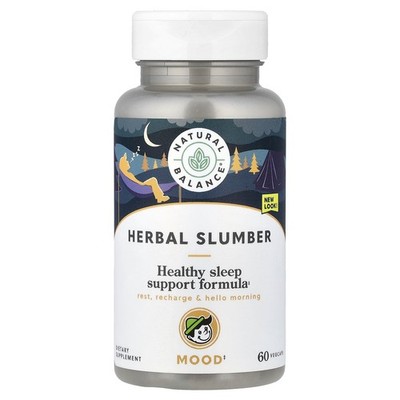 Herbal Slumber, Healthy Sleep Support Formula, 60 VegCaps