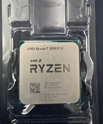 AMD Ryzen 7 5800X3D Processor (3.4 GHz, 8 Cores, Socket AM4) - 100