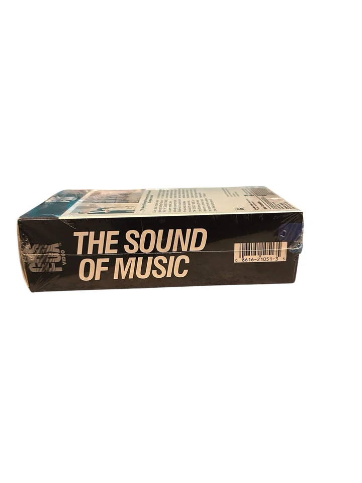 The Sound Of Music - Julie Andrews - Original 1986 VHS Video FACTORY SEALED NEW - Image 3 of 4