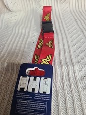 DC Comics Wonder Woman Logo All Over Print Lanyard Multi-Color
