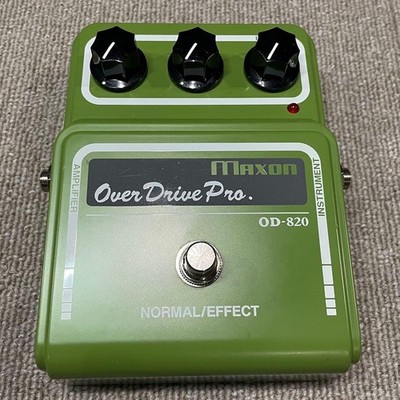 Maxon OD820 Overdrive Pro Guitar Effects Pedal with Box Used  From Japan