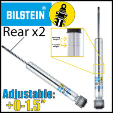 Bilstein B8 5100 Adjustable Rear Shocks Absorbers fits 2017-19 Lincoln Navigator