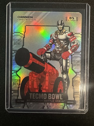 2026 Bo Jackson Battle Arena Tecmo Bowl Cannon Rich Gannon Silver Coin Brawl
