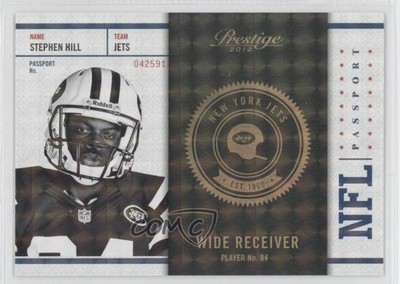 2012 Playoff Prestige NFL Passport Holokote /100 Stephen Hill #33 Rookie RC 1x9