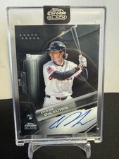 2026 Topps Chrome Black Chase Delauter Rookie Auto CBA-CDE