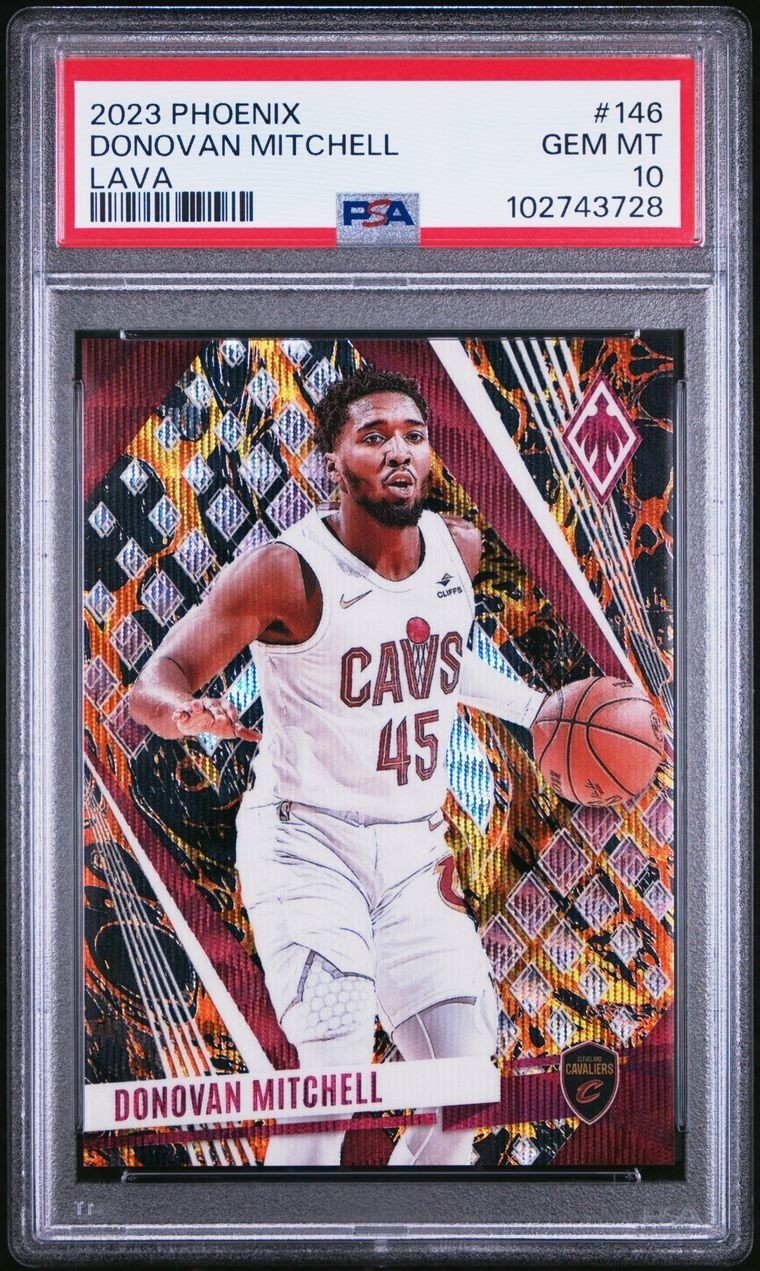 2023-24 Panini Phoenix - Donovan Mitchell #146 Lava 04/75