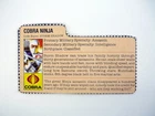 GI Joe Storm Shadow File Card Vintage Action Figure Accessory Part 1984