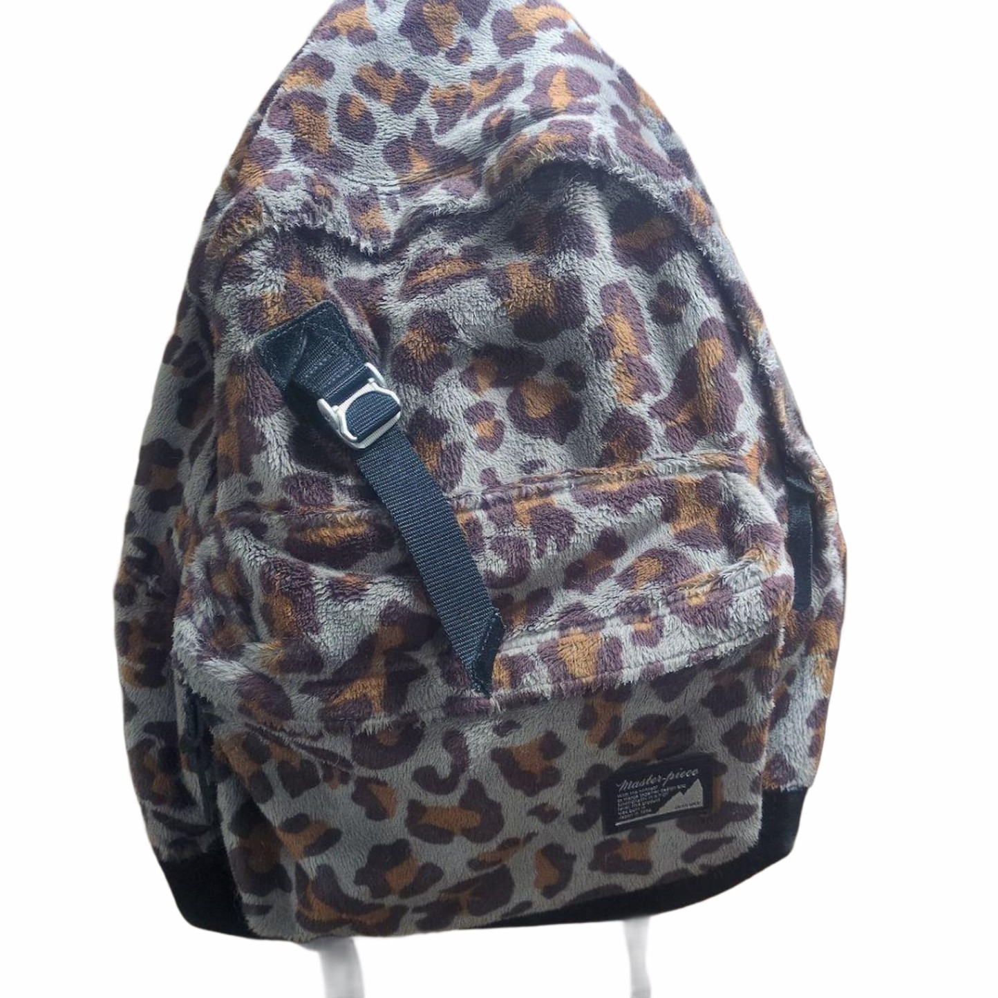 Master-Piece Leopard Print Backpack Mesh Straps J… - image 1