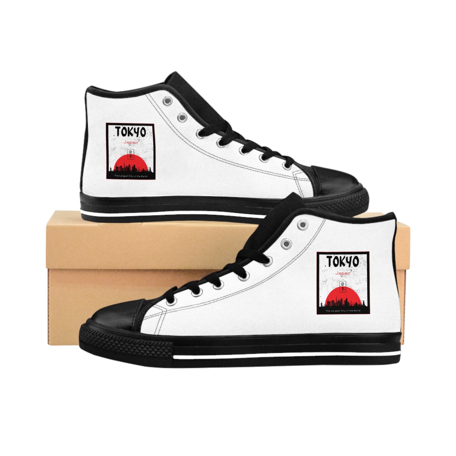 SAOLA Sneakers classiche Tokyo Sunset eleganti alte calzature casual